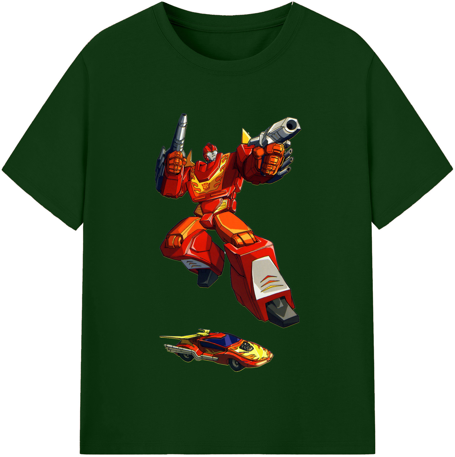 （画像用）  綿100％半袖Tシャツ（フロントプリント）